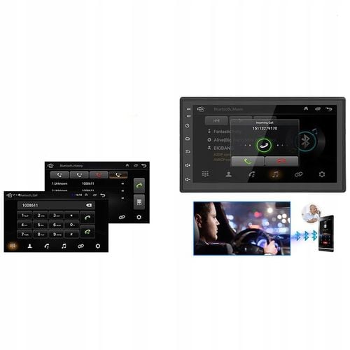 MEGA Radio Samochodowe ANDROID Bluetooth WiFi USB 2DIN GPS MIKROFON na Arena.pl