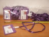 identyfikator na smyczy 20szt 9x5,5 smc-15097