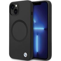 Etui BMW do iPhone 14 / 15 / 13 6.1"", Czarny MagSafe