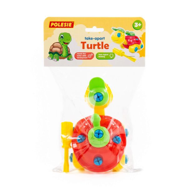 KX6930 WADER 83555 Klocki Żółwik+ śrubokręt 24 elem. zdjęcie 5