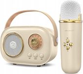 GŁOŚNIK BLUETOOTH Z MIKROFONEM ZESTAW KARAOKE DLA DZIECI PREZENT HD STEREO