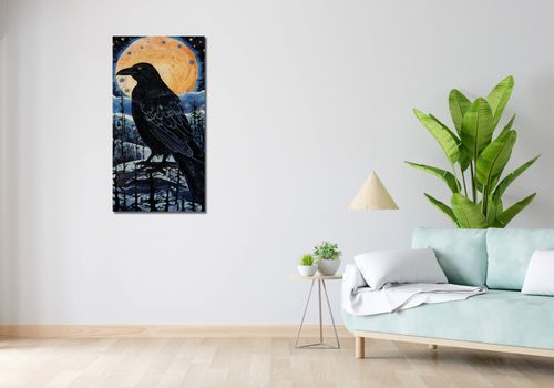 Obraz 50x100cm Kruczy Mąciciel na Arena.pl