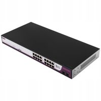 ROZDZIELACZ SWITCH 16 portów RJ45 2.5G port SFP 10G SP-SGT116S do kamer