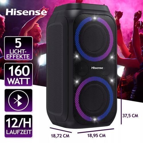 Power audio HISENSE Party Rocket 160 Czarny na Arena.pl