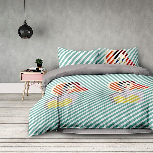 Pościel AmeliaHome BASIC RETROGIRL 140X200+70X901 zdjęcie 1