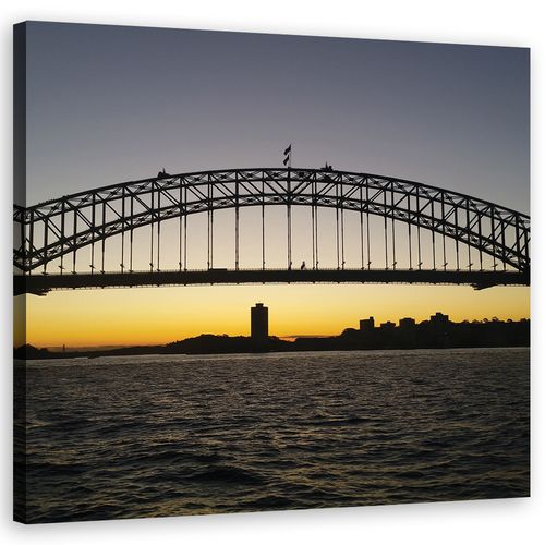 OBRAZ NA PŁÓTNIE DO SALONU Most Nowy Jork na Arena.pl