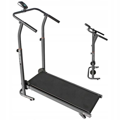 Bieżnia Magnetyczna Domowa Składana Treningowa do Ćwiczeń MASTER F-02 na Arena.pl