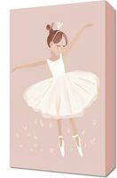 Obraz 30x50cm Wzory dla Dzieci, Dziewczynki Do Pokoju - Balet 3