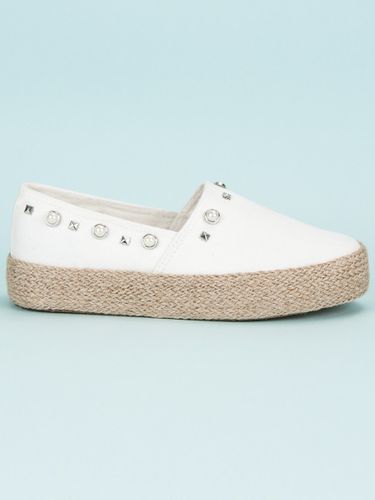 BIAŁE ESPADRYLE Rozmiar - 38 na Arena.pl