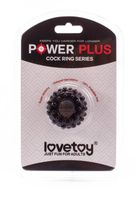 Pierścień Na Penisa Lovetoy Power Plus Czarny Śr. 1,6Cm
