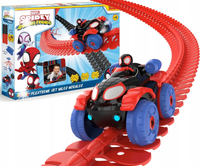 Tor samochodowy Disney Spiday Auto Światło Miles Morales Flextreme Smoby