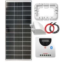 ZESTAW FOTOWOLTAICZNY 180W SOLARNY Z UCHWYTAMI MONTAŻOWYMI DO KAMPERA