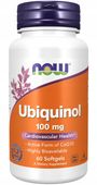 NOW Foods Ubiquinol KOENZYM Q10 Kaneka Naturalny Japoński 100mg 60softgels