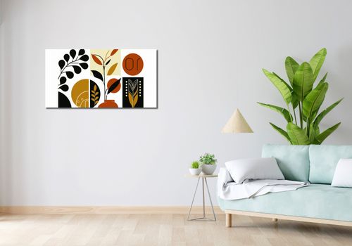 Obraz 100x50cm Kolaż Botaniczny na Arena.pl