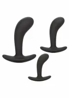 silicone prostate kit - zestaw 3 anatomicznych aplikatorow silikonowych
