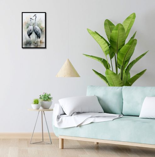 Plakat 30x45cm Tańczące Czaple na Arena.pl