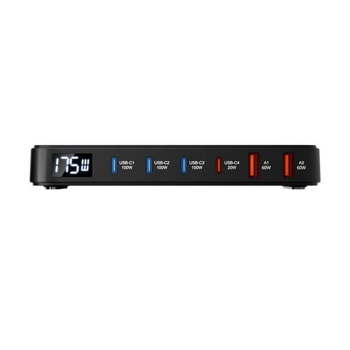 stacja ładująca 6w1 blitzwolf bw-s30 4xusb-c + 2xusb 175w na Arena.pl
