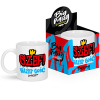 Big Mug Kubek Ceramiczny 800 Ml "Szef! Ważny Gość" Limited Edition