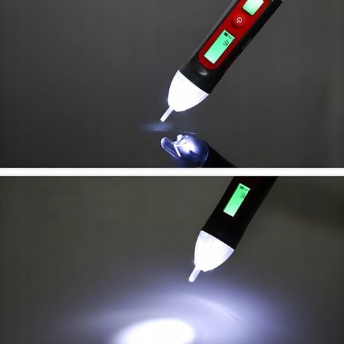 TESTER PRÓBNIK NAPIĘCIA ELEKTRYCZNEGO OBWODU CZUŁY BEZDOTYKOWY AC na Arena.pl