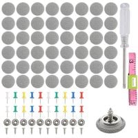 ZESTAW NAPRAWCZY DO PODSUFITKI SAMOCHODOWEJ JASNOSZARY DO NAPRAWY 100szt