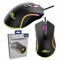 Myszka FroggieX FX-PC-M1-B TYPHOON-X Czarna