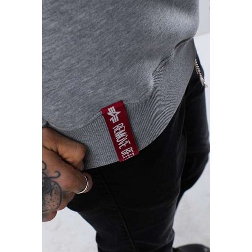 Alpha Industries BASIC SWEATER 17 GREY HEATHER Rozmiar - M na Arena.pl