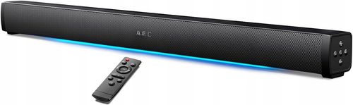 Foxnovo Soundbar MX2 z Bluetooth 6.0 Czarny z Niebieską Diodą LED 80W na Arena.pl