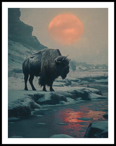 Plakat 50x65cm Żubrowy Monolit na Arena.pl