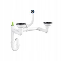 SYFON MANUALNY QUADRON 1,5-2 KOMOROWY CZARNY