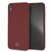 2 x Etui Mercedes MEHCI65SILRE iPhone Xs Max czerwony/red h