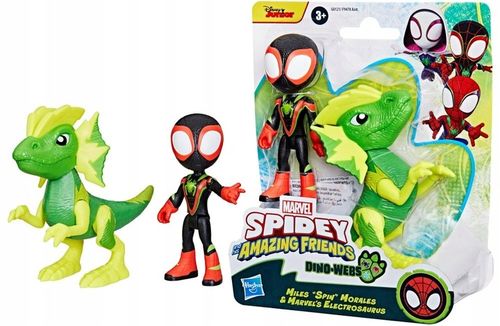 Spider-Man Spidey Dino-Webs Zestaw figurek Miles i Electrosaurus Hasbro na Arena.pl