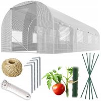 Tunel foliowy ogrodowy szklarnia ogrodowa 2,5x4m FOLIAK 10m2 GRUBE RURY