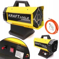 NAGRZEWNICA GAZOWA 25kW REDUKTOR WĄŻ DMUCHAWA ZESTAW FARELKA GAZ LPG