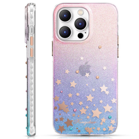 kingxbar heart star series etui iphone 14 plus etui w gwiazdki zodiac