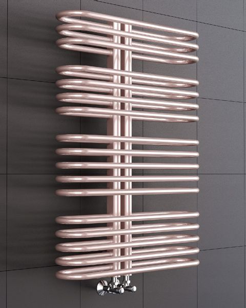GRZEJNIK ŁAZIENKOWY NEO 1350x550 ZŁOTY RÓŻ ! zdjęcie 5
