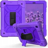 Etui na Samsunga Galaxy Tab A 10.1" z Paskiem na Ramię Fioletowy