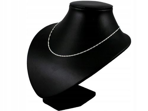 Łańcuszek srebrny singapur 65cm 2mm 925 na Arena.pl