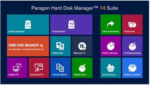 Paragon Hard Disk Manager 15 Suite 3 PC na Arena.pl