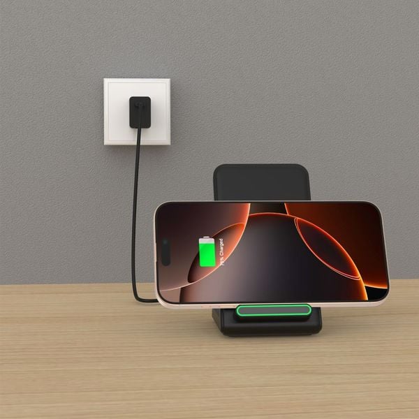 TECH-PROTECT QI15W-A40 WIRELESS CHARGER BLACK zdjęcie 8