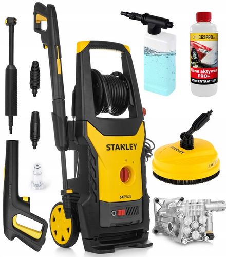 MYJKA CIŚNIENIOWA STANLEY 2500W 285ewBAR NA DYSZY ALU POMPA +5l płynu patio na Arena.pl