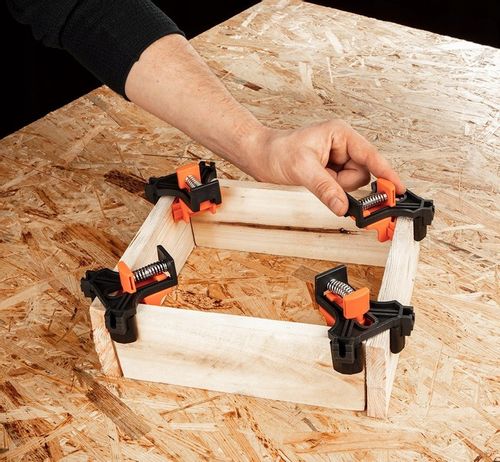 NEO ŚCISK KĄTOWY DO NAROŻNIKÓW DREWNA STOLARSKI ŚCISKI UCHWYT MEBLI na Arena.pl