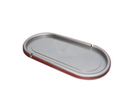 podstawka pod znicze srebrna 40cm