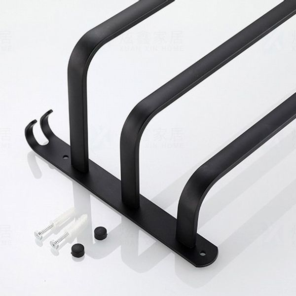 Wieszak Athos 30 cm czarny loft zdjęcie 12