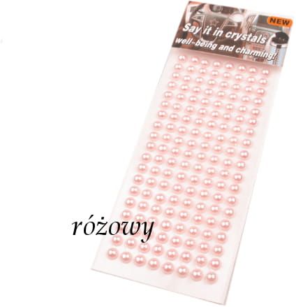 Perełki samoprzylepne Ø6 mm - 152 szt. na Arena.pl