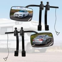 Lusterka Do Holowania Przyczepy Kempingowej Uniwersalne Zestaw 2 Sztuki