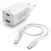 Ładowarka Hama 32W szybkie ładowanie USB-C + kabel