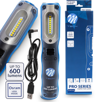 Lampka Inspekcyjna Latarka Akumulatorowa Warsztatowa M-tech ILPRO103 Magnes