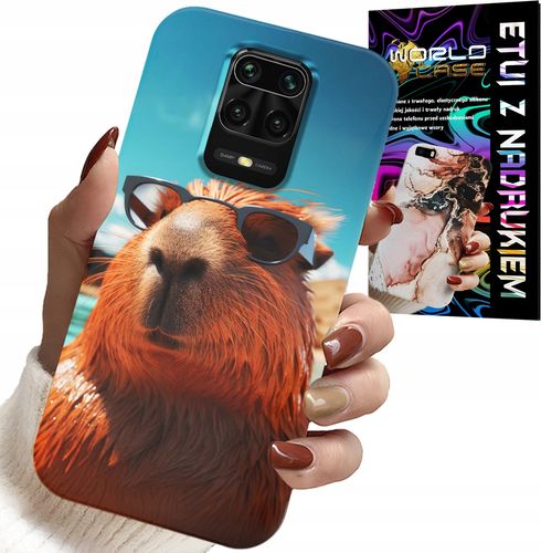 ETUI DO XIAOMI NOTE 9 PRO / 9S - SŁODKA KAPIBARA, CAPIBARA CASE + SZKŁO na Arena.pl