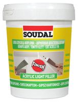 lekka szpachla akrylowa biała 0.9l - szpach a0.9