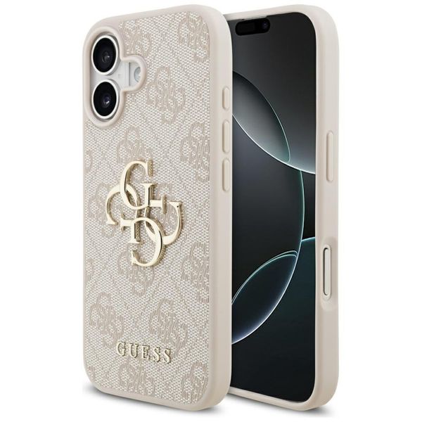 Etui Guess 4G Big Logo do iPhone 17 różowy zdjęcie 1